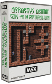 Gorgeous Gemma in Escape from the Space Disposal Planet - Box - 3D (Europe) - 370x600