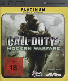 Call of Duty 4: Modern Warfare - Box - Front (Germany) - 995x1168