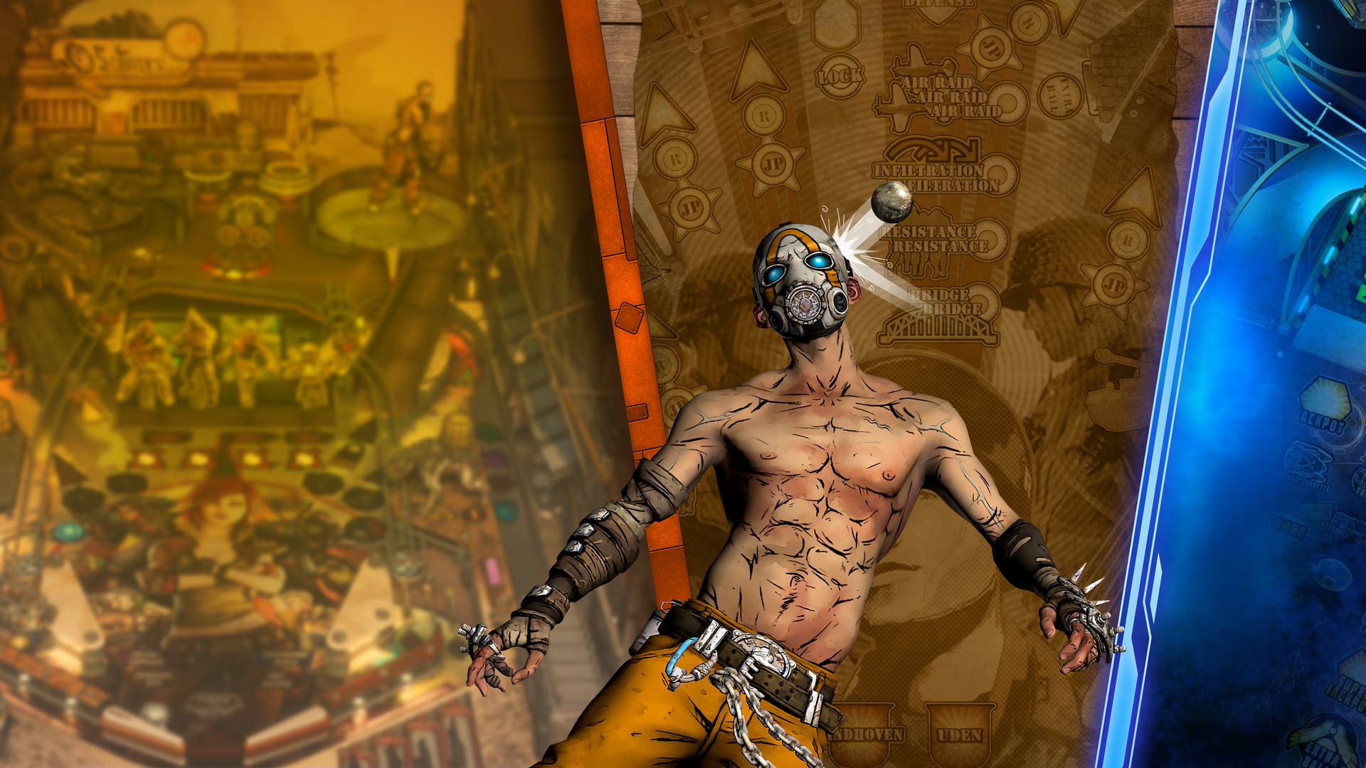 Illustration of Borderlands: Vault Hunter Pinball