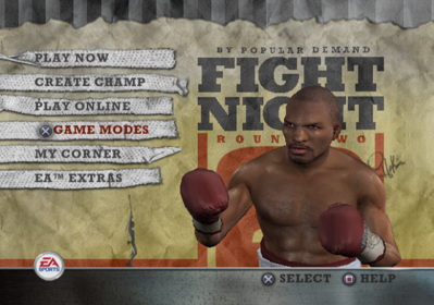 Fight Night Round 2 - Screenshot - Game Select (World) - 639x448