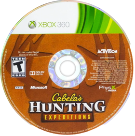 Cabela's Hunting Expeditions - Disc (North America) - 911x913