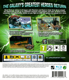 Ratchet & Clank Collection - Box - Back (United Kingdom) - 3042x3502