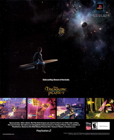 Treasure Planet - Advertisement Flyer - Front (United States) - 1846x2268