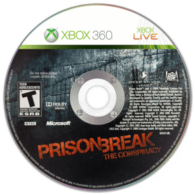 Prison Break: The Conspiracy - Disc (North America) - 1440x1440