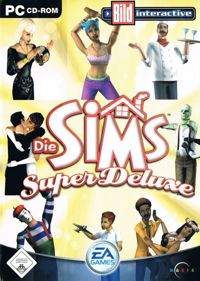The Sims: Double Deluxe - Box - Front (Germany) - 570x800