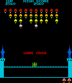 King & Balloon - Screenshot - Game Over (World) - 224x256