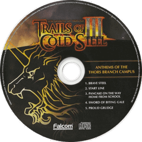 The Legend of Heroes: Trails of Cold Steel III - Disc (World) - 786x790