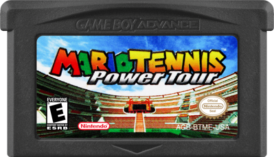 Mario Tennis: Power Tour - Cart - Front (North America) - 1000x574