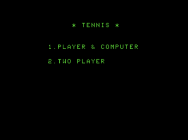 Tennis - Screenshot - Game Title (North America) - 800x600