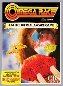 Omega Race - Box - Front (United Kingdom) - 1530x2100