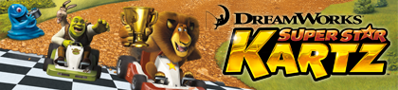 DreamWorks Super Star Kartz - Banner (World) - 420x95
