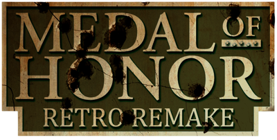 Medal of Honor Retro Remake - Clear Logo (World) - 736x372