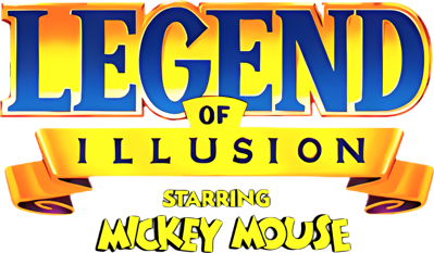 Legend of Illusion Starring Mickey Mouse - Clear Logo (North America) - 1200x700