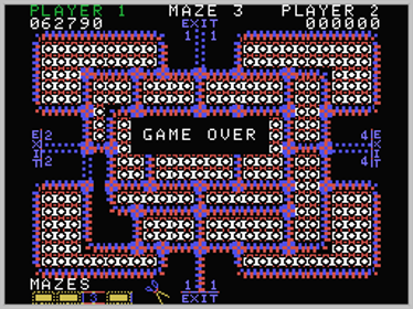Pepper II - Screenshot - Game Over (World) - 256x192