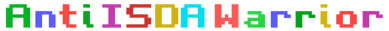 AntiISDA Warrior - Clear Logo (World) - 2170x173