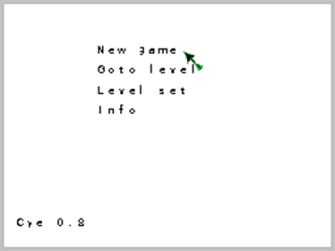 Cye - Screenshot - Game Select (World) - 256x192