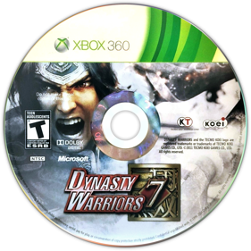 Dynasty Warriors 7 - Disc (North America) - 1153x1153