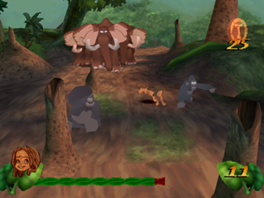 Tarzan - Screenshot - Gameplay (World) - 320x240