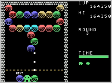 Bust-A-Bobble 1 - Screenshot - Gameplay (World) - 256x192