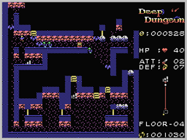 Deep Dungeon Adventure - Screenshot - Gameplay (World) - 256x192