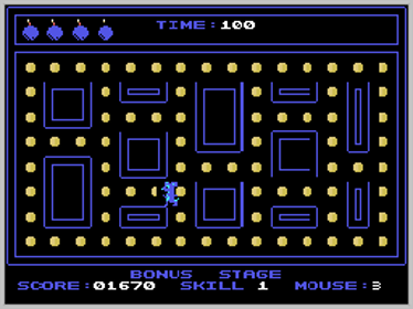 Muncher Mouse - Screenshot - Gameplay (World) - 256x192
