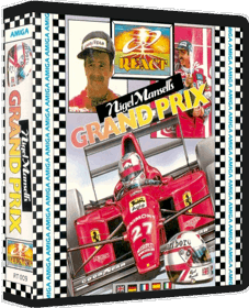 Nigel Mansell's Grand Prix - Box - 3D (Europe) - 804x992