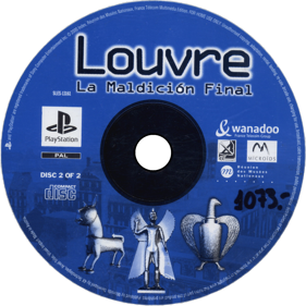 Louvre: The Final Curse - Disc (Spain) - 1500x1500