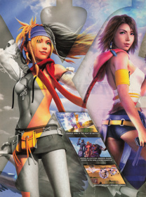 Final Fantasy X-2 - Advertisement Flyer - Front (United States) - 1633x2200