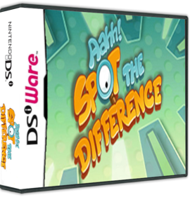 Aahh! Spot the Difference - Box - 3D (World) - 575x598