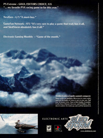 Sled Storm - Advertisement Flyer - Front (United States) - 1643x2200
