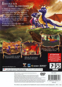 The Legend of Spyro: Dawn of the Dragon - Box - Back (France) - 640x898