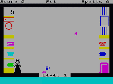 Mrs. Mopp - Screenshot - Gameplay (United Kingdom) - 256x192