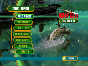 Rapala Pro Fishing - Screenshot - Game Title (World) - 640x480
