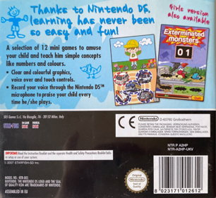 Smart Boy's Gameroom - Box - Back (Europe) - 1014x931