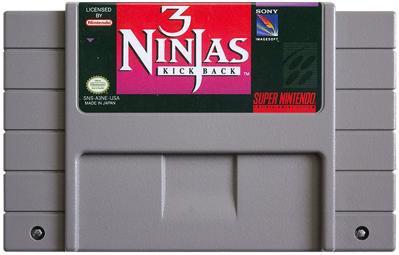 3 Ninjas Kick Back - Cart - Front (North America) - 811x518