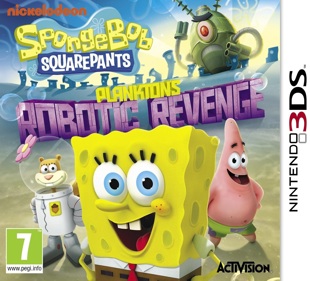 Spongebob SquarePants: Plankton's Robotic Revenge - Box - Front (Europe) - 1513x1370
