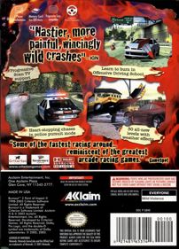 Burnout 2: Point of Impact - Box - Back (North America) - 576x800