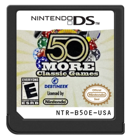 50 More Classic Games - Cart - Front (North America) - 571x600