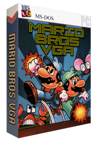 Mario Brothers VGA - Box - 3D (World) - 700x1013