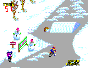 Enduro Racer - Screenshot - Gameplay (Japan) - 496x384