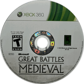 History Great Battles: Medieval - Disc (North America) - 957x960