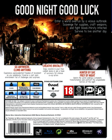Dying Light - Box - Back (Europe) - 1127x1400