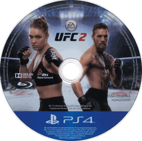 EA Sports UFC 2 - Disc (Russia) - 770x767