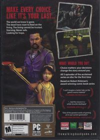 The Walking Dead - Box - Back (North America) - 571x800