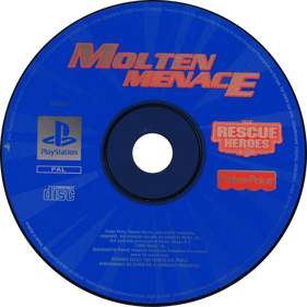 Rescue Heroes: Molten Menace - Disc (Europe) - 800x800