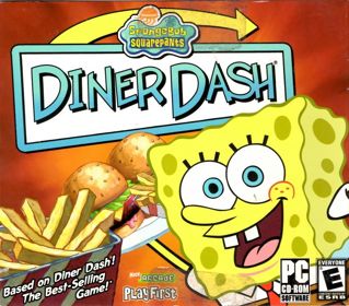 SpongeBob SquarePants: Diner Dash - Box - Front (North America) - 910x800