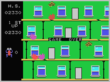 Frantic Freddy - Screenshot - Game Over (North America) - 256x192