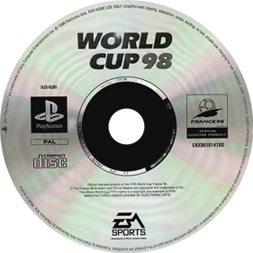 World Cup 98 - Disc (Europe) - 700x700