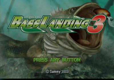 Bass Landing 3 - Screenshot - Game Title (Japan) - 640x448