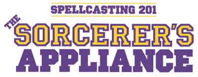 Spellcasting 201: The Sorcerer's Appliance - Clear Logo (World) - 3264x1280